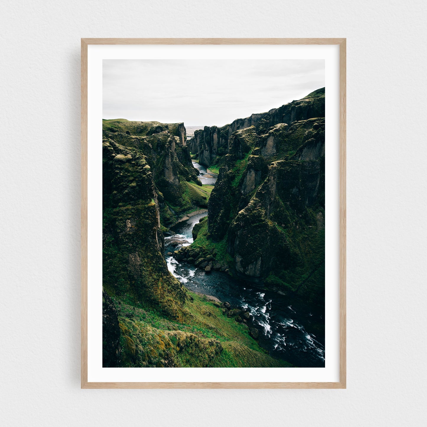 The Green Canyon of Fjaðrárgljúfur
