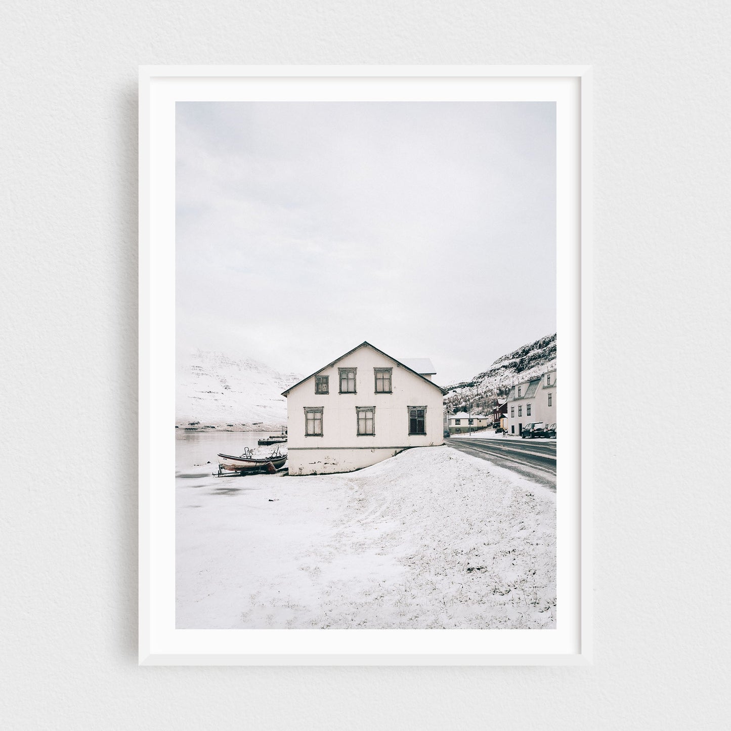 White House in Seyðisfjörður