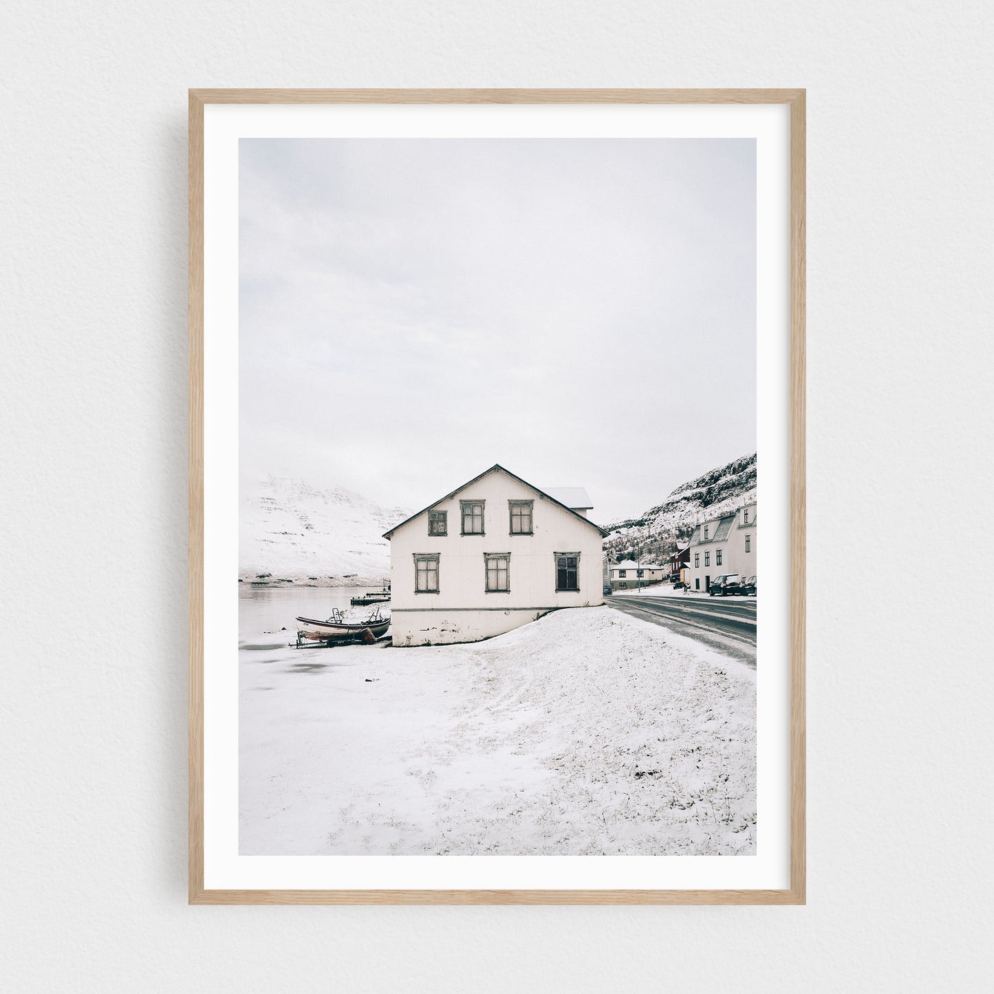 White House in Seyðisfjörður